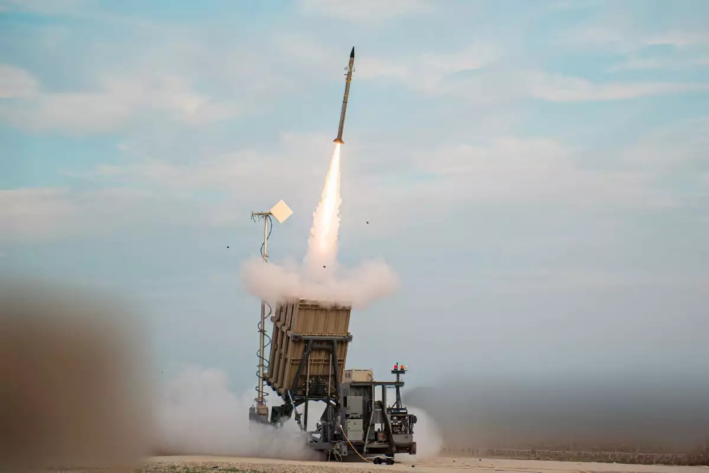 The Iron Dome in action