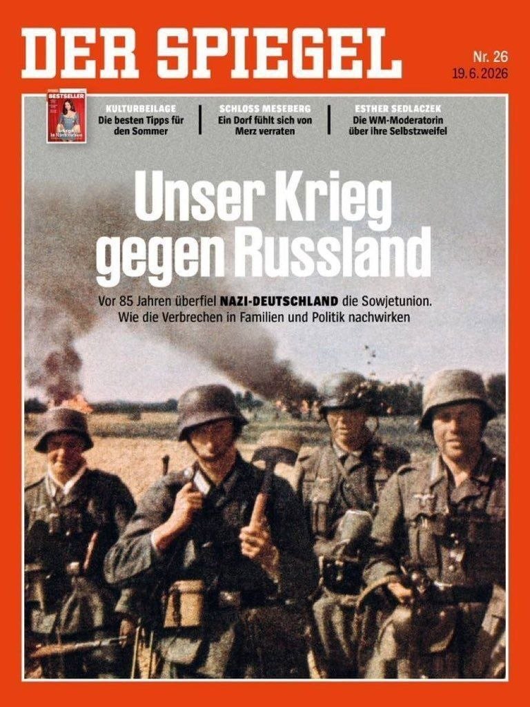 DER SPIEGEL: “LA NOSTRA GUERRA CONTRO LA RUSSIA”