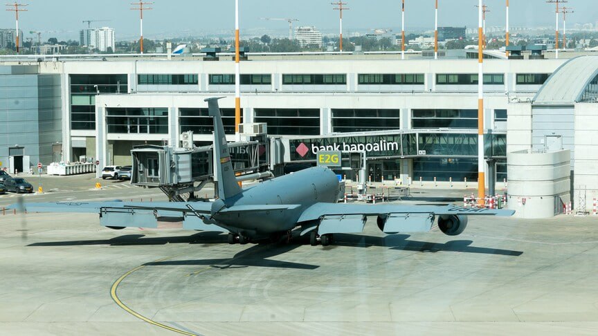 ISRAELE. USA RIMUOVONO 28 AEROCISTERNE DA BEN GURION