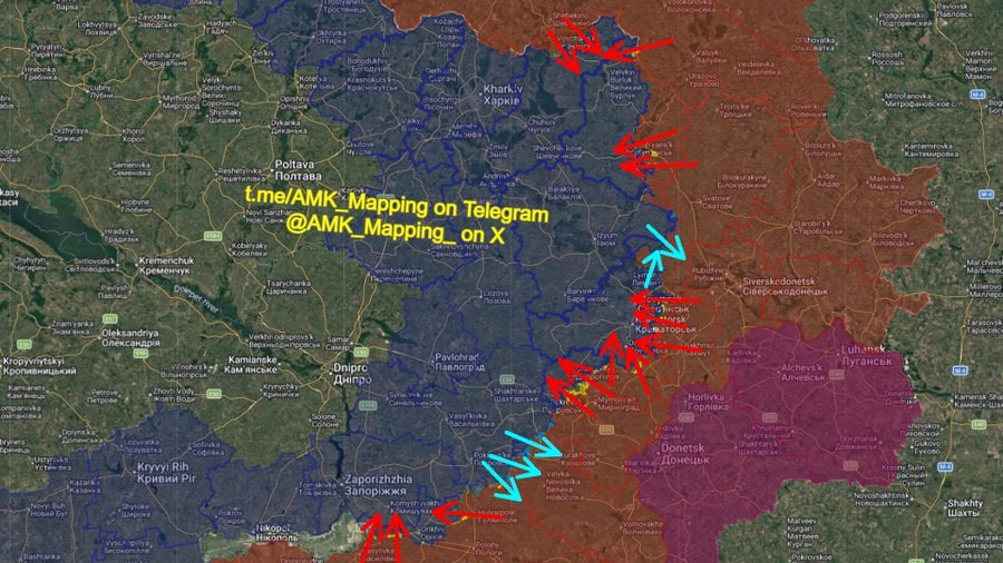 UCRAINA, L’ESERCITO RUSSO AVANZA LENTAMENTE SU PIÙ FRONTI