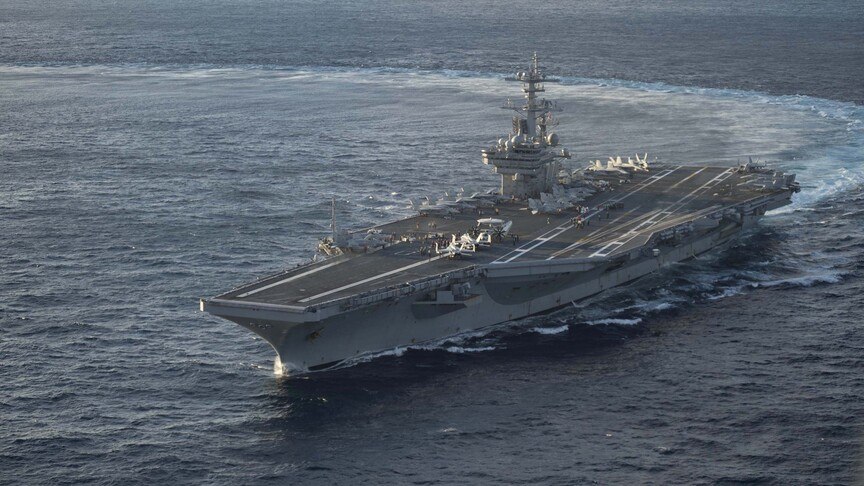 LA USS GEORGE WASHINGTON ARRIVA IN MEDIO ORIENTE PER SOSTITUIRE USS ABRAHAM LINCOLN