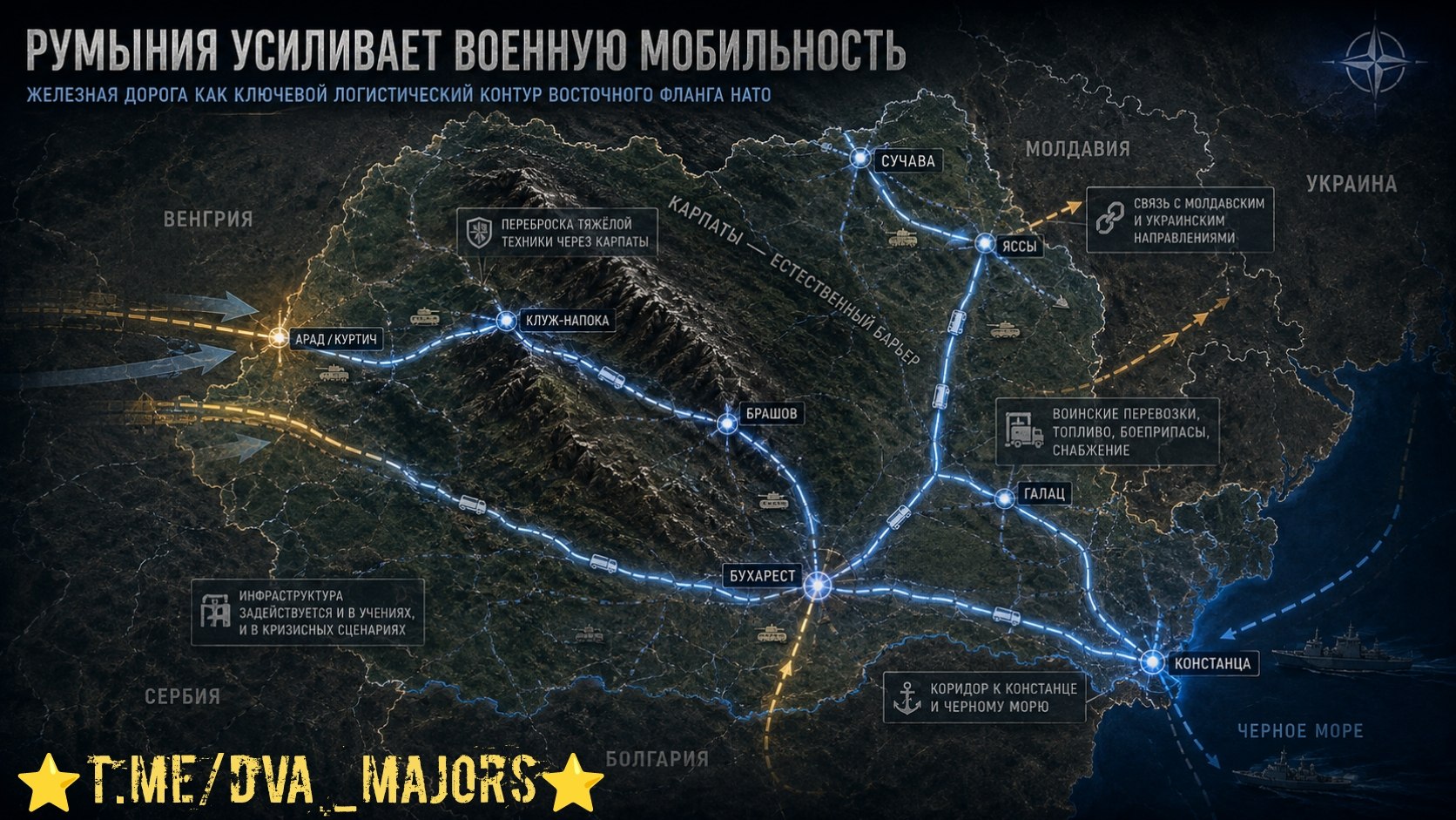 LA ROMANIA POTENZIA LE FERROVIE PER MIGLIORARE LA MOBILITÀ MILITARE LA ROMANIA POTENZIA LE FERROVIE PER MIGLIORARE LA MOBILITÀ MILITARE
