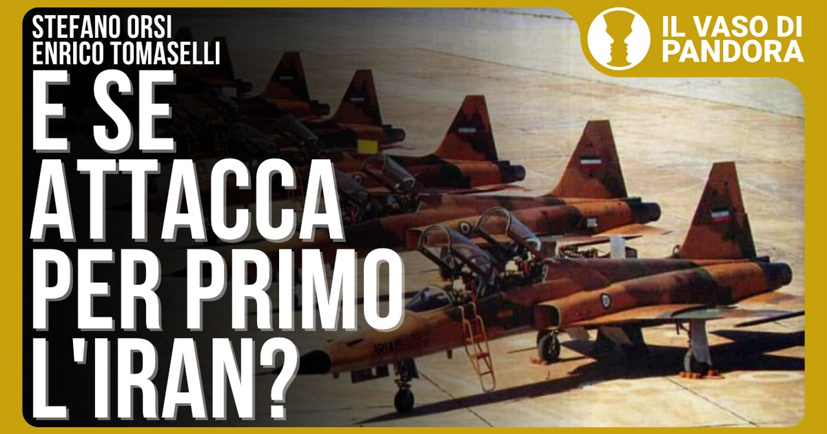 E SE ATTACCA PER PRIMO L’IRAN?