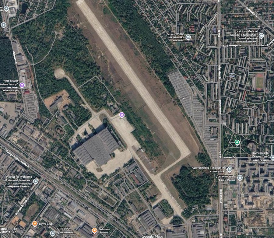 KIEV, COLPITO LO STABILIMENTO ANTONOV