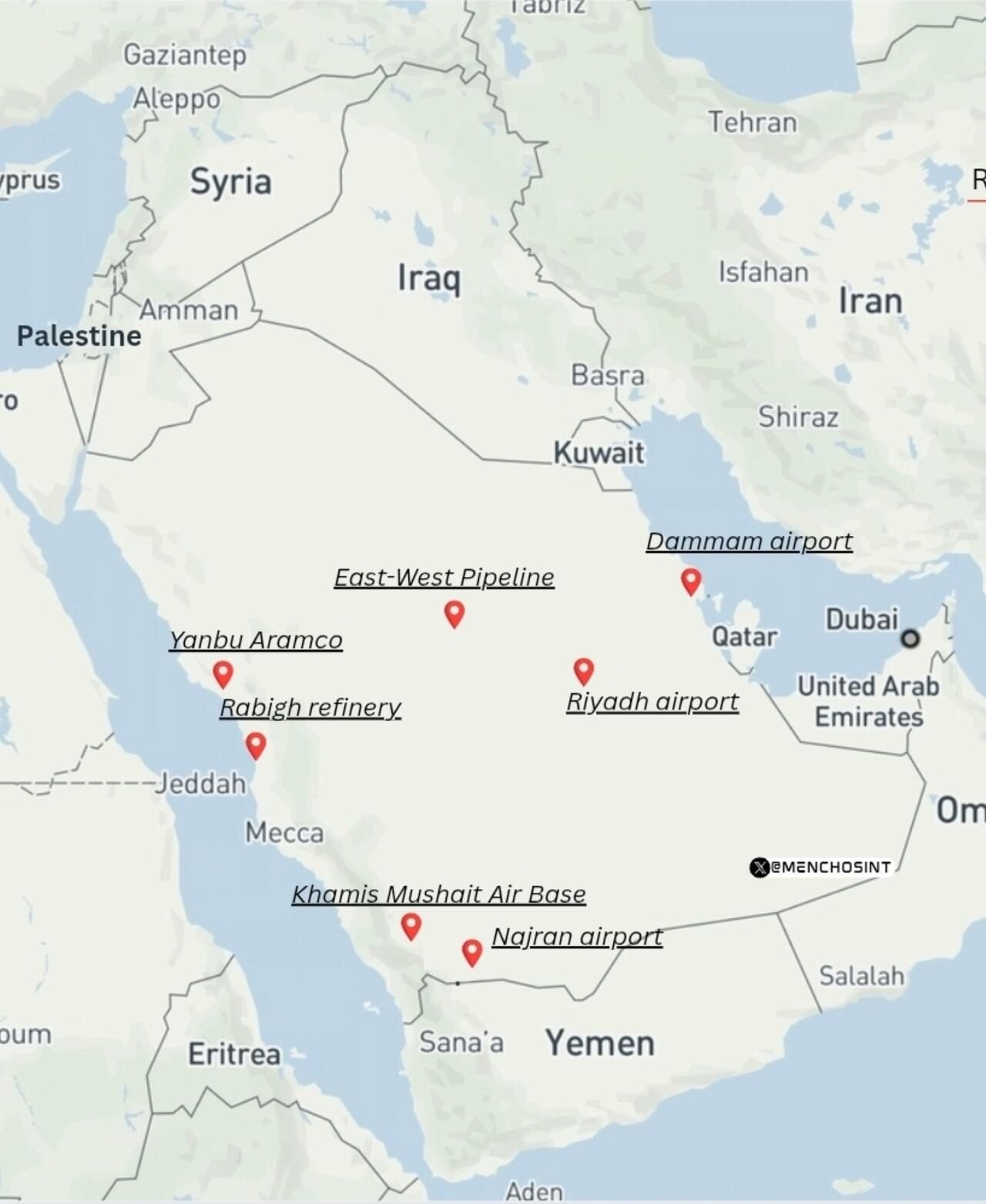 HOUTHI RIVENDICANO ATTACCHI MISSILISTICI IN ARABIA SAUDITA HOUTHI RIVENDICANO ATTACCHI MISSILISTICI IN ARABIA SAUDITA